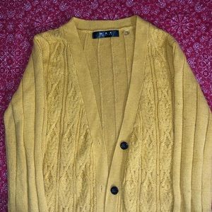 YELLOW CARDIGAN